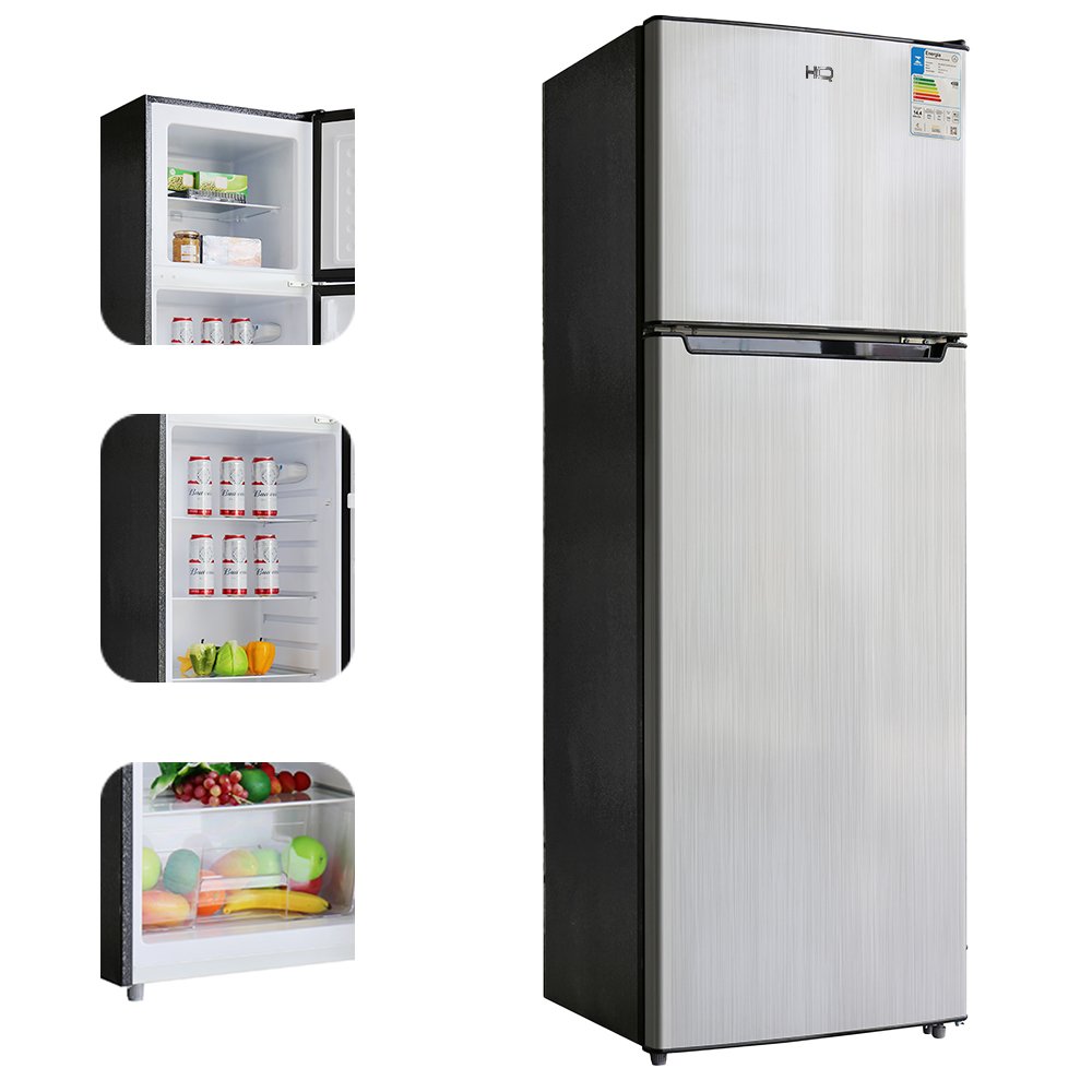 Geladeira Refrigerador HQ Defrost 290 Litros Cinza HQ-290RDF 220V