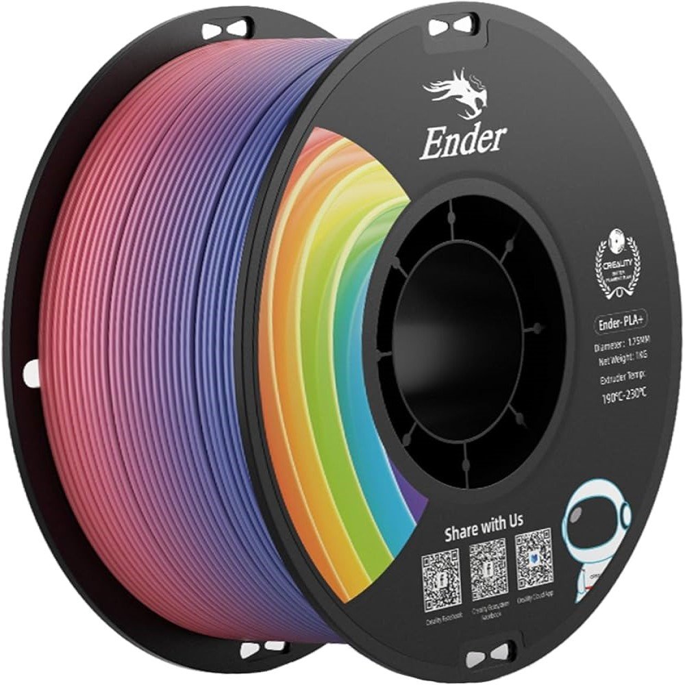 Filamento Creality Ender-pla+ Rainbow 1,75mm - 3301010314
