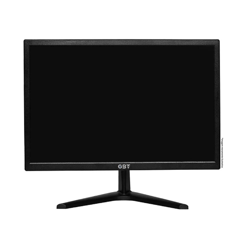 Monitor GBT, 19¿ polegadas, 1440x900, com Conexão HDMI e VGA, Preto, M19B