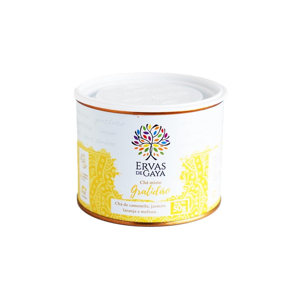 Chá Energético Gratidão - Lata 50g