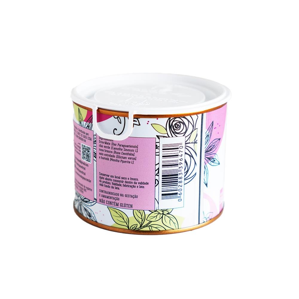 Chá Saúde E Bem Estar - Detox - Lata 50g