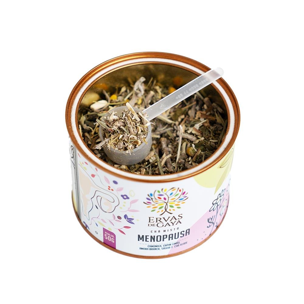 Chá Saúde E Bem Estar - Menopausa - Lata 50g