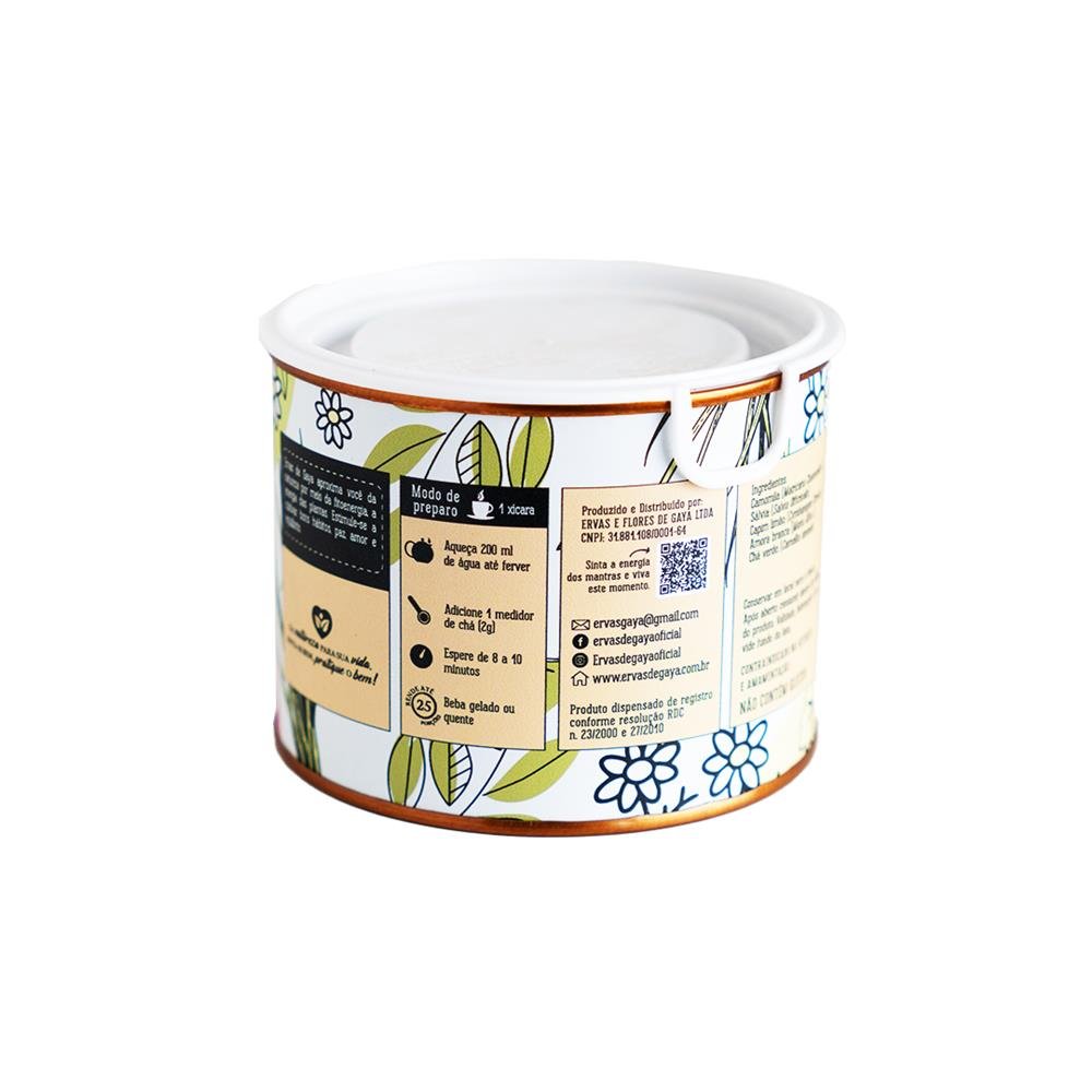 Chá Saúde E Bem Estar - Menopausa - Lata 50g