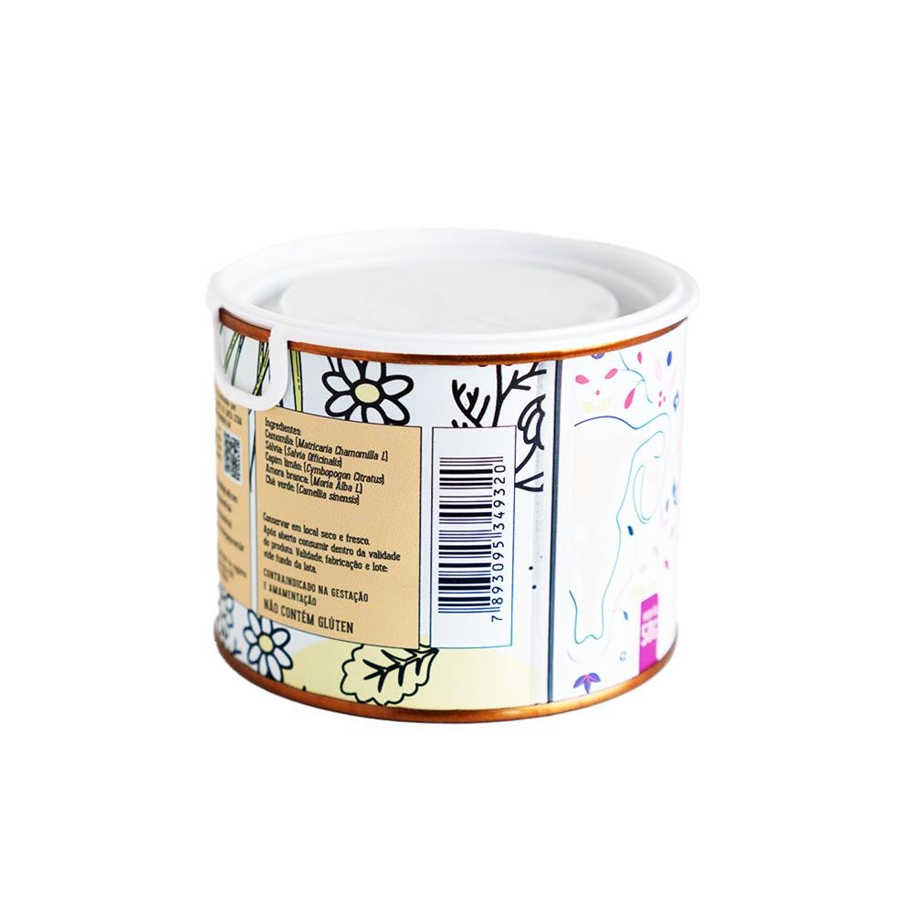 Chá Saúde E Bem Estar - Menopausa - Lata 50g