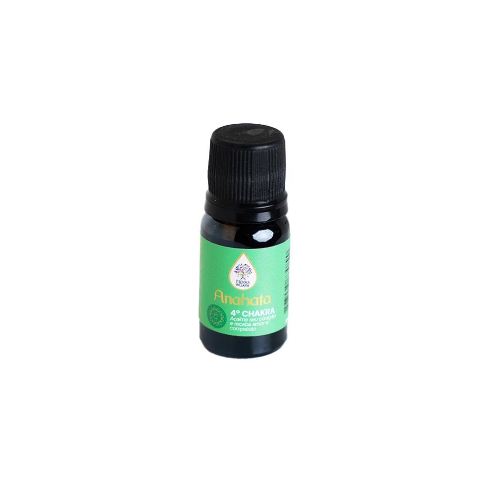 Óleo Essencial De Alecrim - Quarto Chakra - Cardíaco (Anahata) - Vidro Verde -10ml
