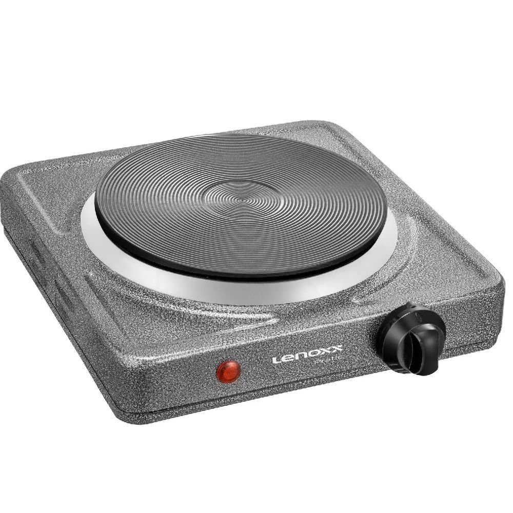 Fogão Elétrico de Bancada Lenoxx 1 Boca Pratic Grafite PFE351 ¿ 127 Volts