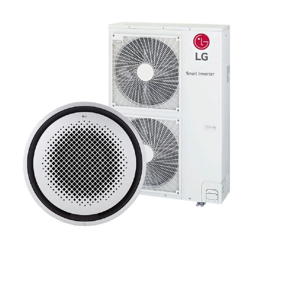 Ar Condicionado Cassete LG Round 60000 BTU/h Quente e Frio Monofásico AT-W60GYLP1 ¿ 220 Volts