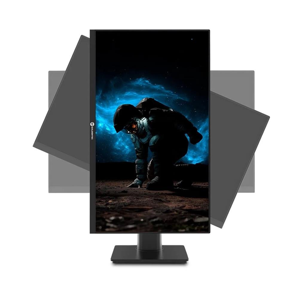 Monitor 23,8 LED Full HD Goldentec 120Hz HDMI e VGA Preto