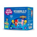Vitatoon Luccas Neto Polivitaminico A-z 30 Gomas Sabor Morango Maxinutri