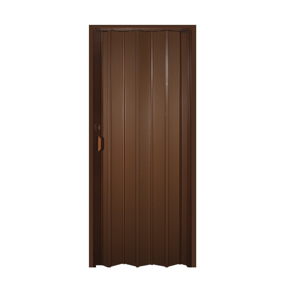 Porta Sanfonada PVC Multilit 0,84m x 2,10m Mogno