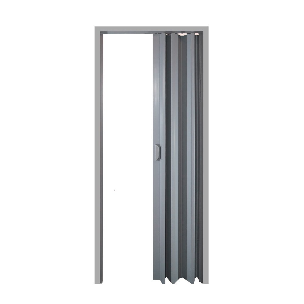 Porta Sanfonada PVC Multilit 0,84m x 2,10m Cinza
