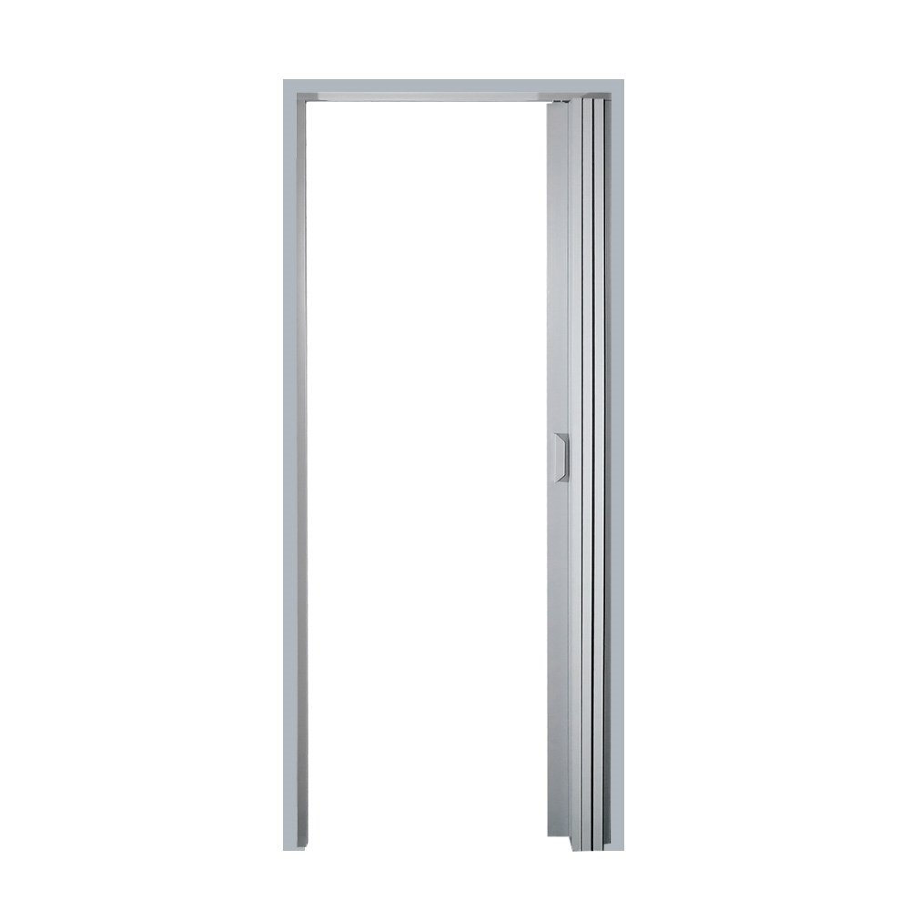 Porta Sanfonada PVC Multilit 0,84m x 2,10m Cinza