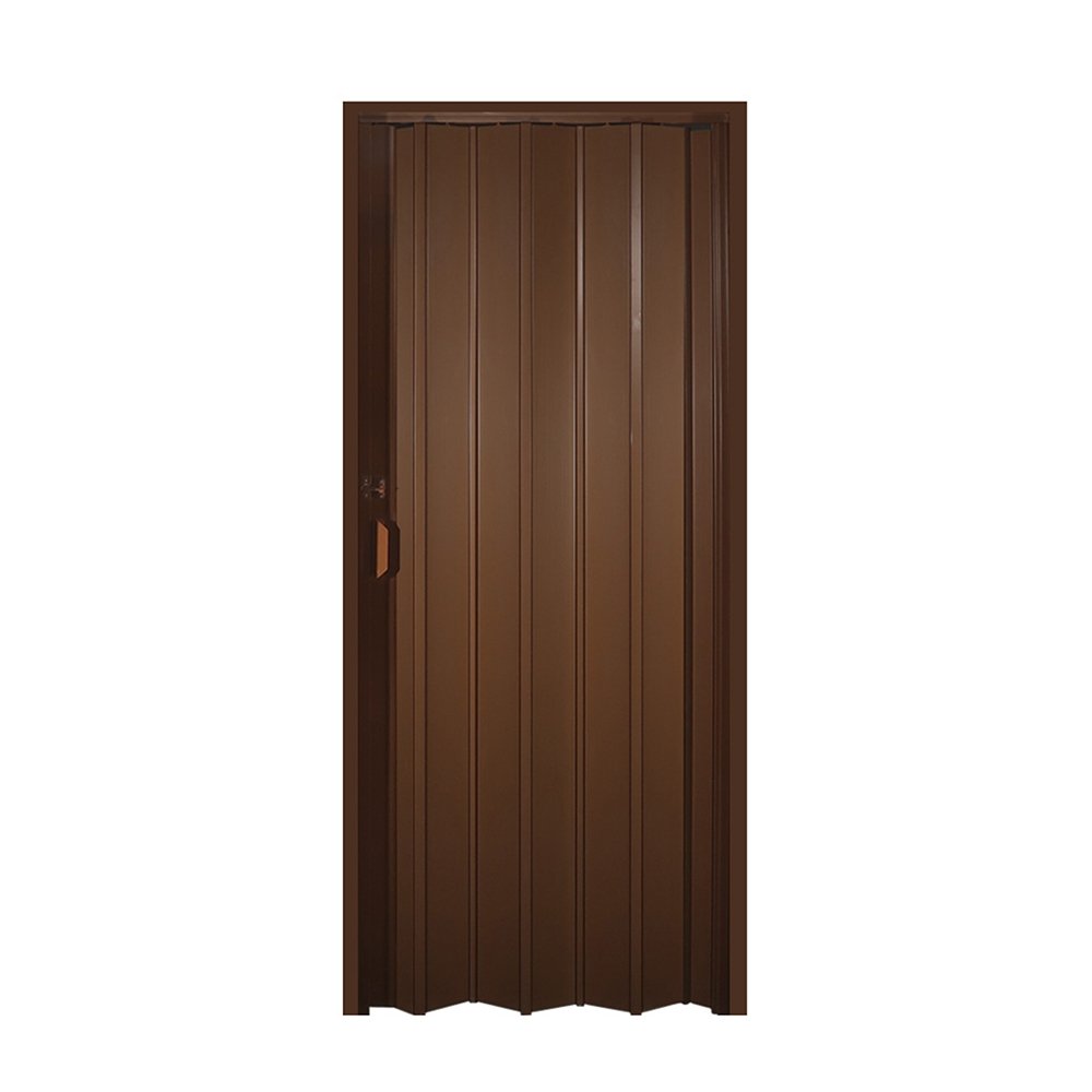 Porta Sanfonada PVC Multilit 72,0cm x 2,10m Mogno