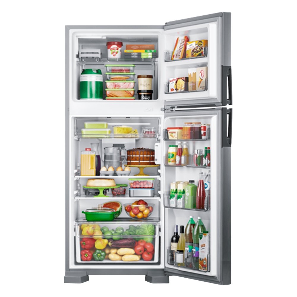 Geladeira/Refrigerador Consul 410 Litros CRM50LK - Frost Free, 2 Portas, Inox, 110V