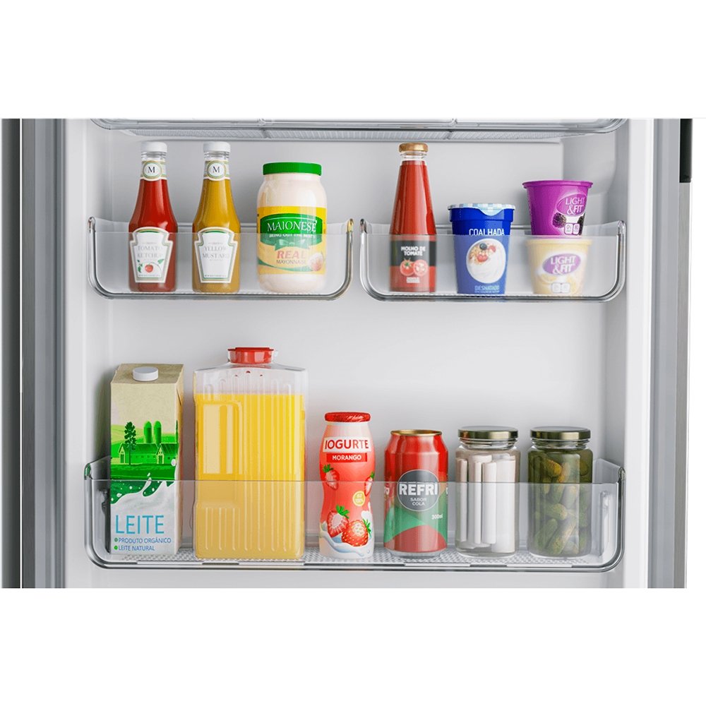Geladeira/Refrigerador Consul 410 Litros CRM50LK - Frost Free, 2 Portas, Inox, 110V