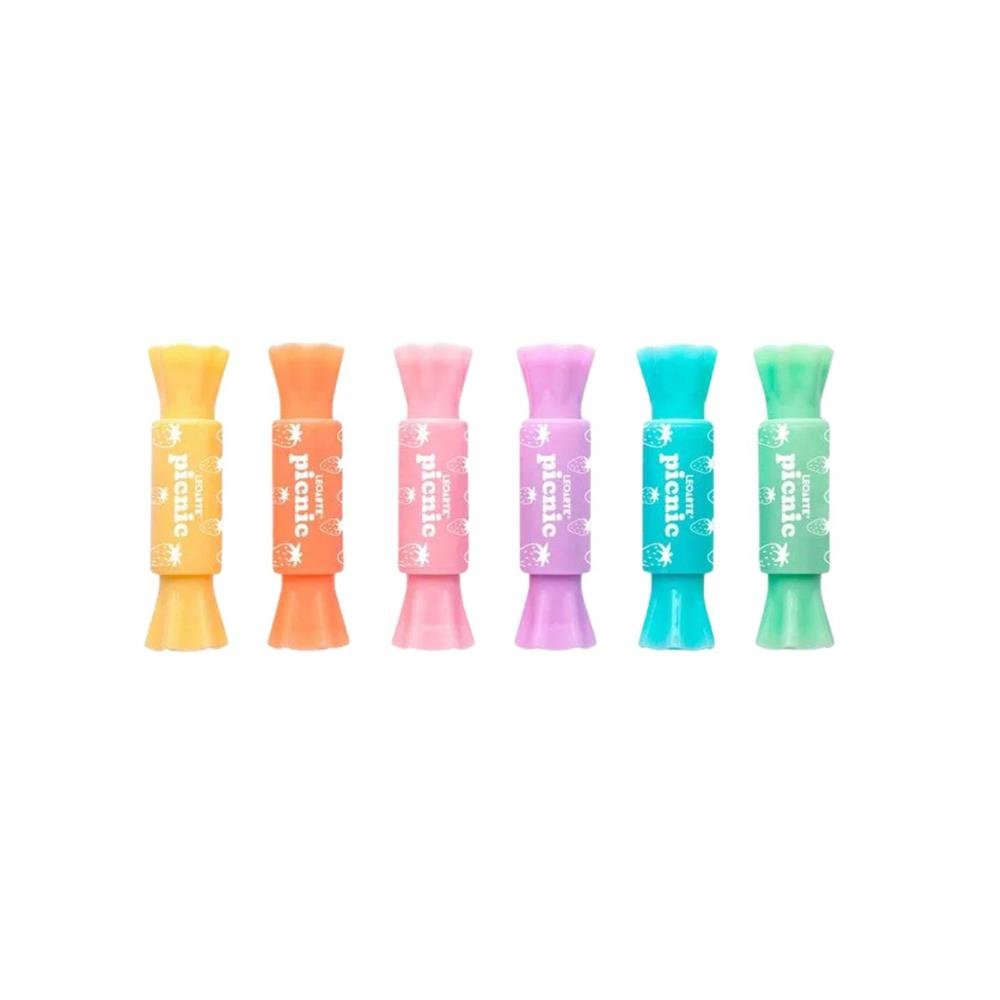 Marca Texto Leo E Leo Picnic Bombom 2 Em 1 6 Cores Ref 94114
