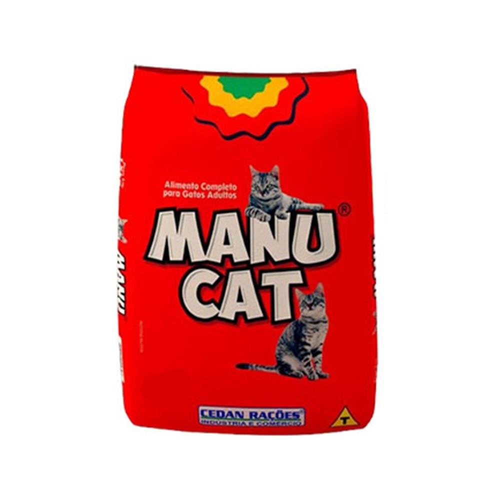 Ração Para Gato Manu Cat 25 KG Cedan