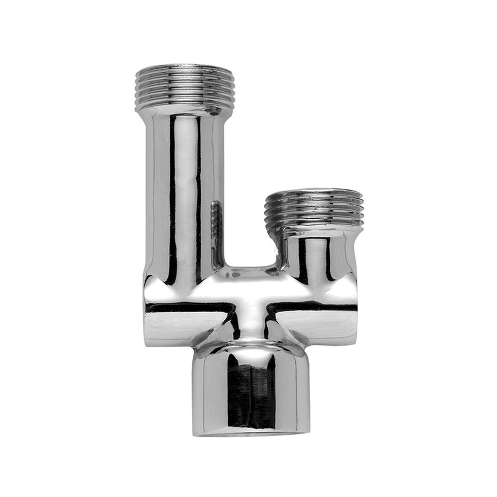 T Latao Cromado (Mxf) 3/4 Para Torneira Maquina Lavar