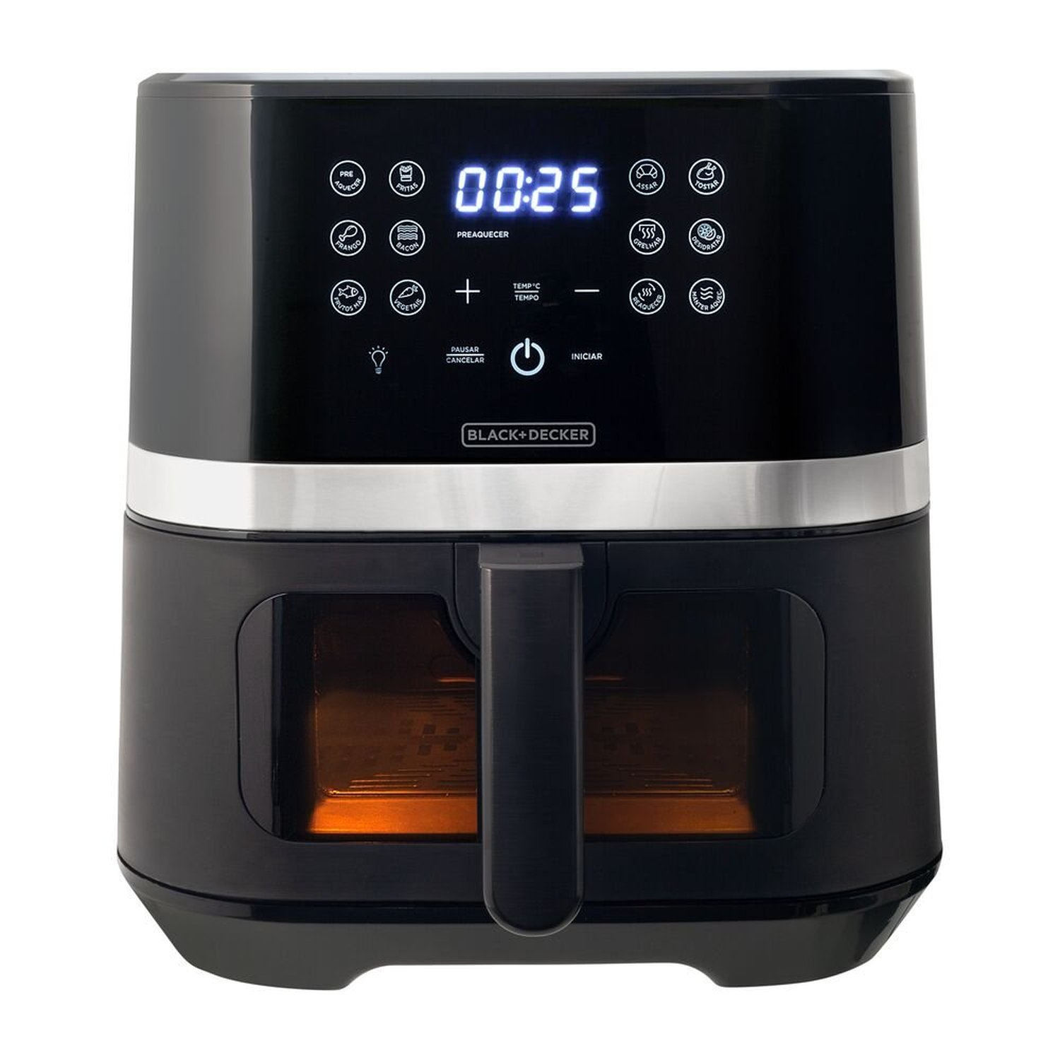 Air Fryer Digital Com Visor Gourmand Grill