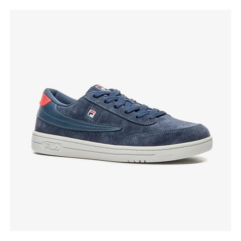 Tênis Masculino Fila Tennis 88 Sport Marinho Branco Vermelho 42