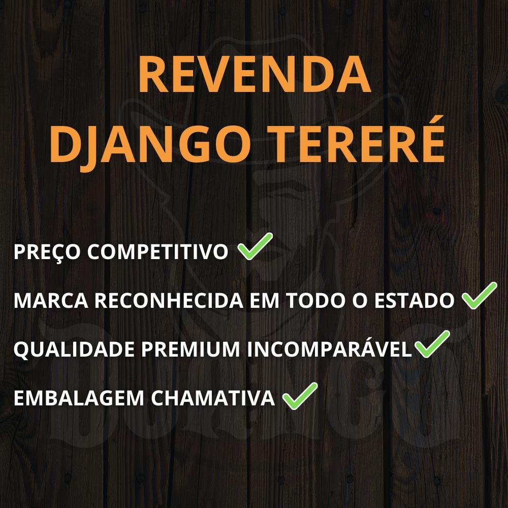 Erva Mate Tereré Django Pura Folha Pote Craft 250g