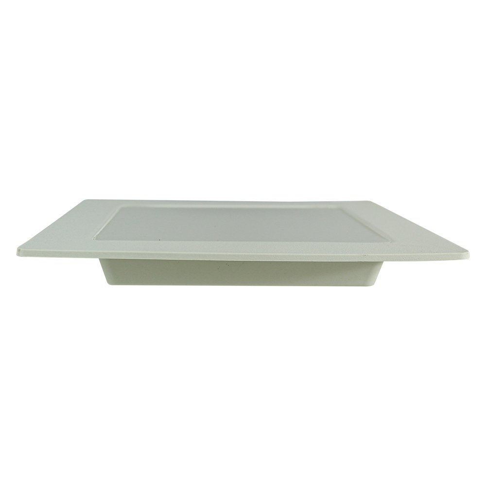 Plafon Painel LED Foxlux Plástico Quadrado Embutir 18W 22cm 6,5K