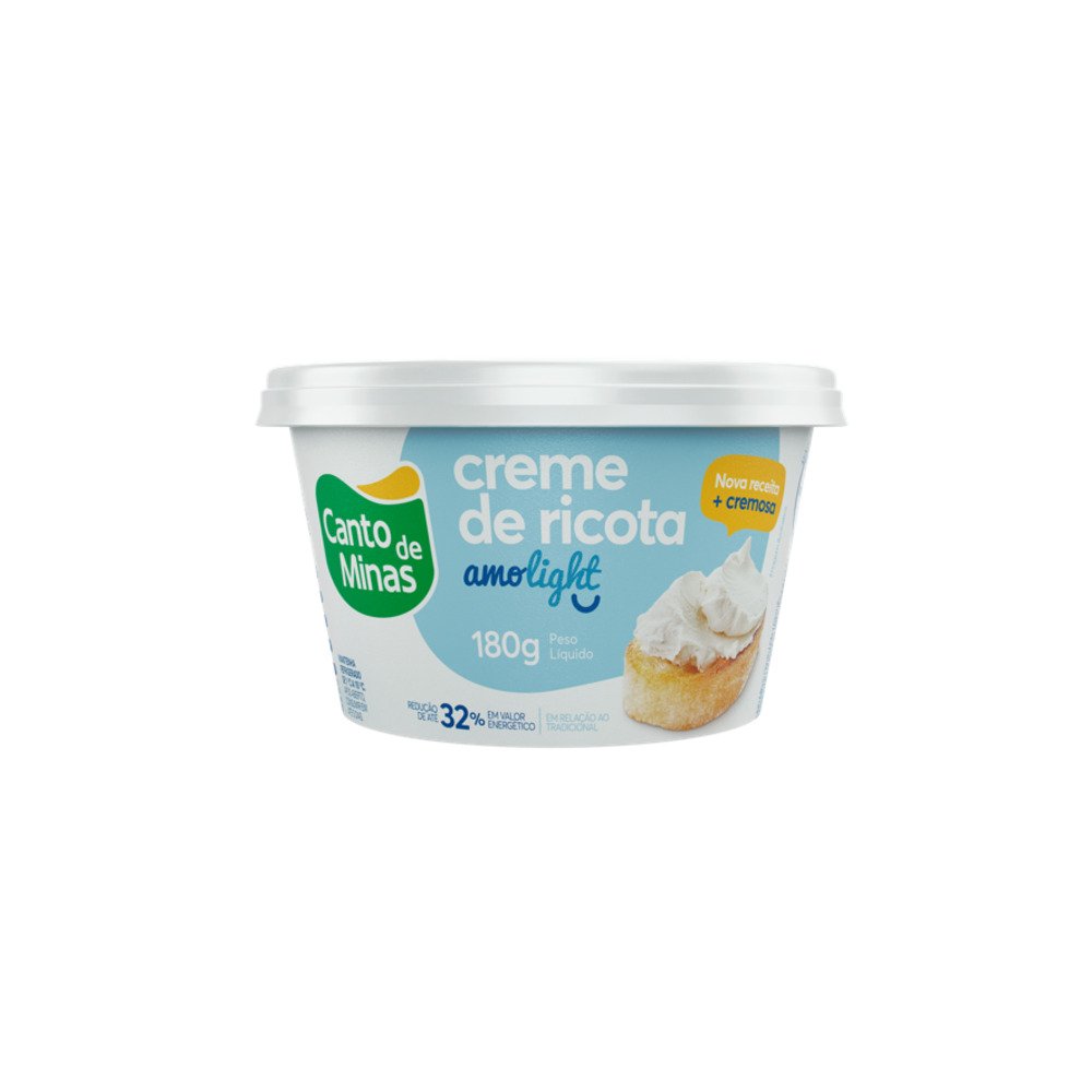 Creme de Ricota Light pote 180g