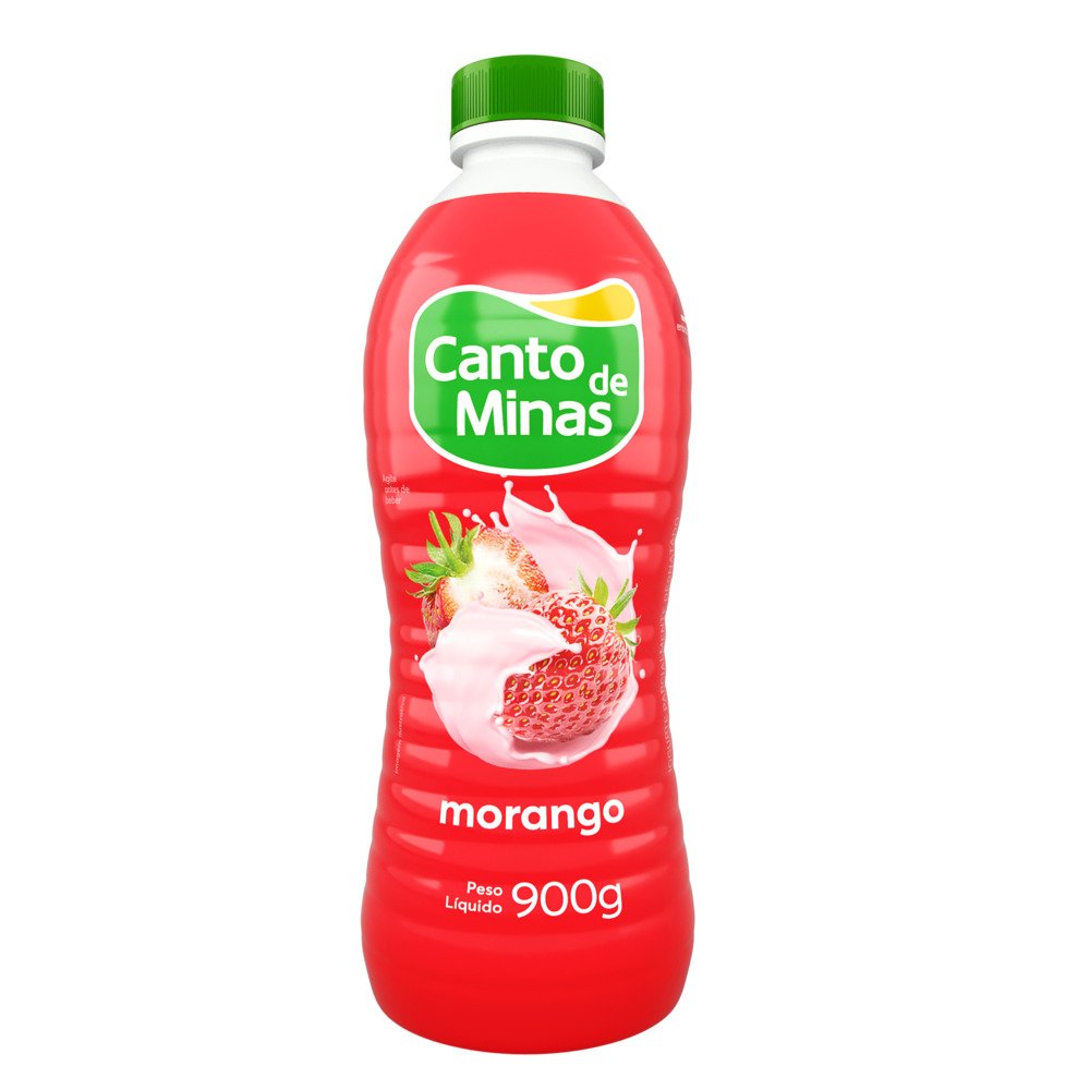 Iogurte Morango garrafa 900g
