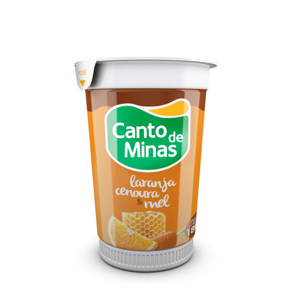 Iogurte Laranja, Cenoura & Mel copo 180g
