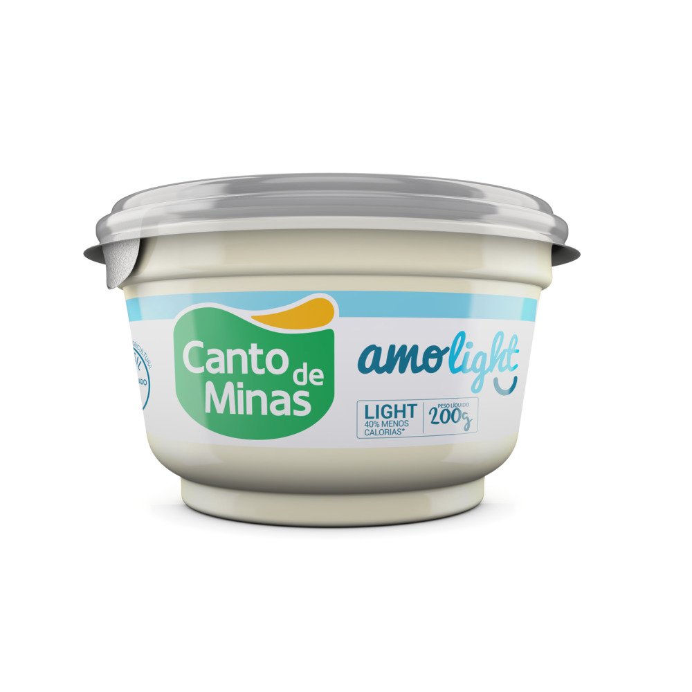Requeijão Cremoso Light pote 200g