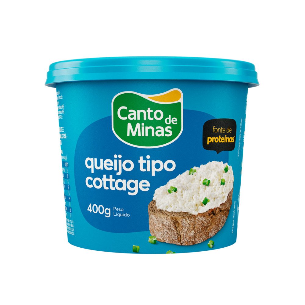 Queijo Cottage pote 400g