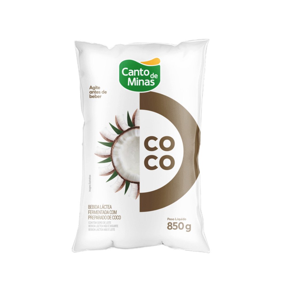 Bebida Láctea Coco saco 850g