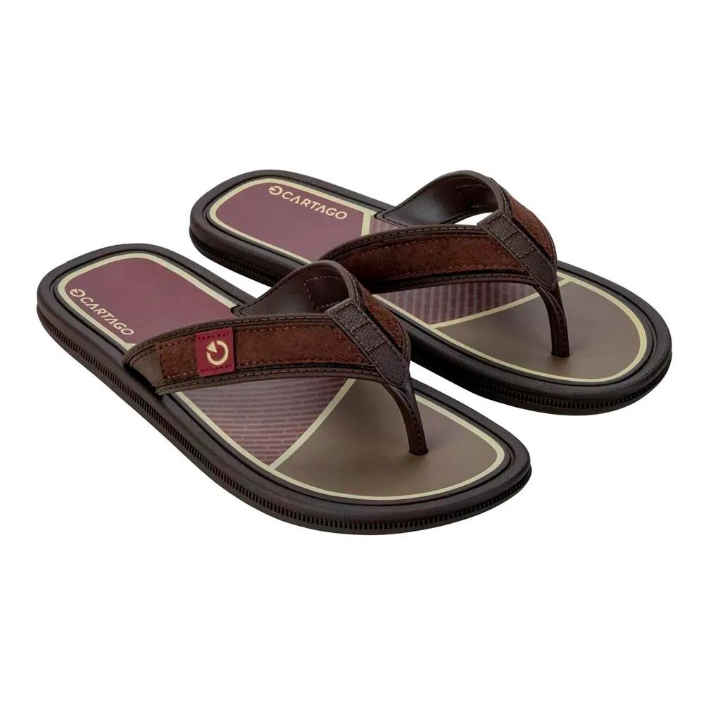 Cartago Maiorca Essencial 11326 Bh978 Marrom Bordo 37-44 Com 12 Pares