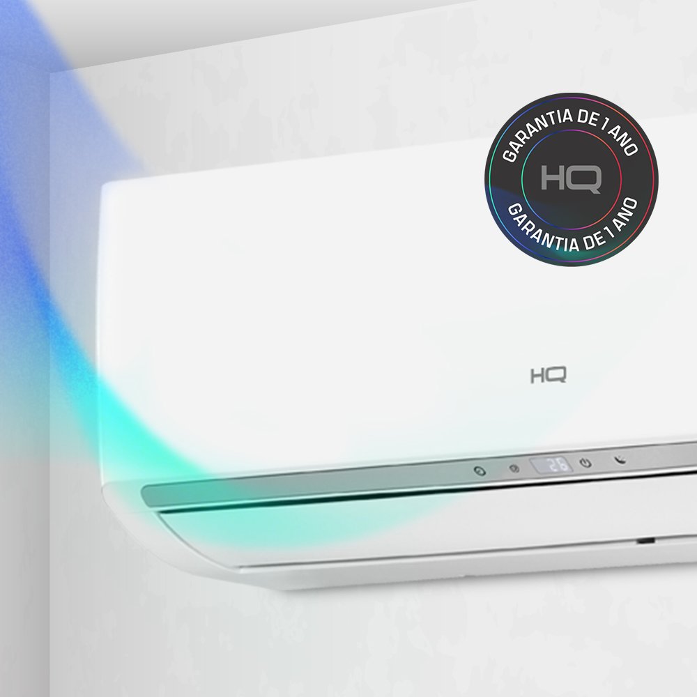 Ar Condicionado Split HQ Hi Wall Inverter 12.000 BTU/h Frio Monofasico Branco HQ-INV12000FH - 220V