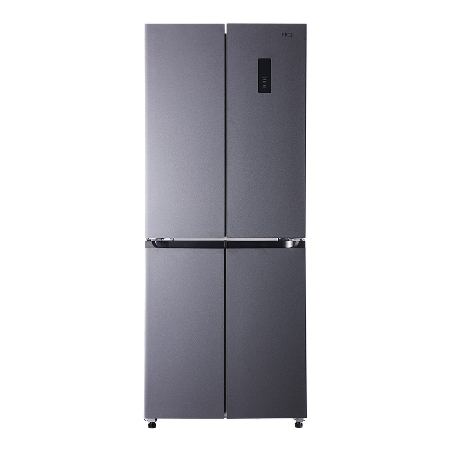 Geladeira Refrigerador Hq Frost Free Inverter Multidoor 426 Litros Cinza Hq-426Mdff 127V