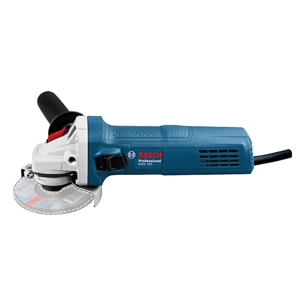 Esmerilhadeira Angular Bosch GWS 700 710W 220v + 5 Discos Inclusos