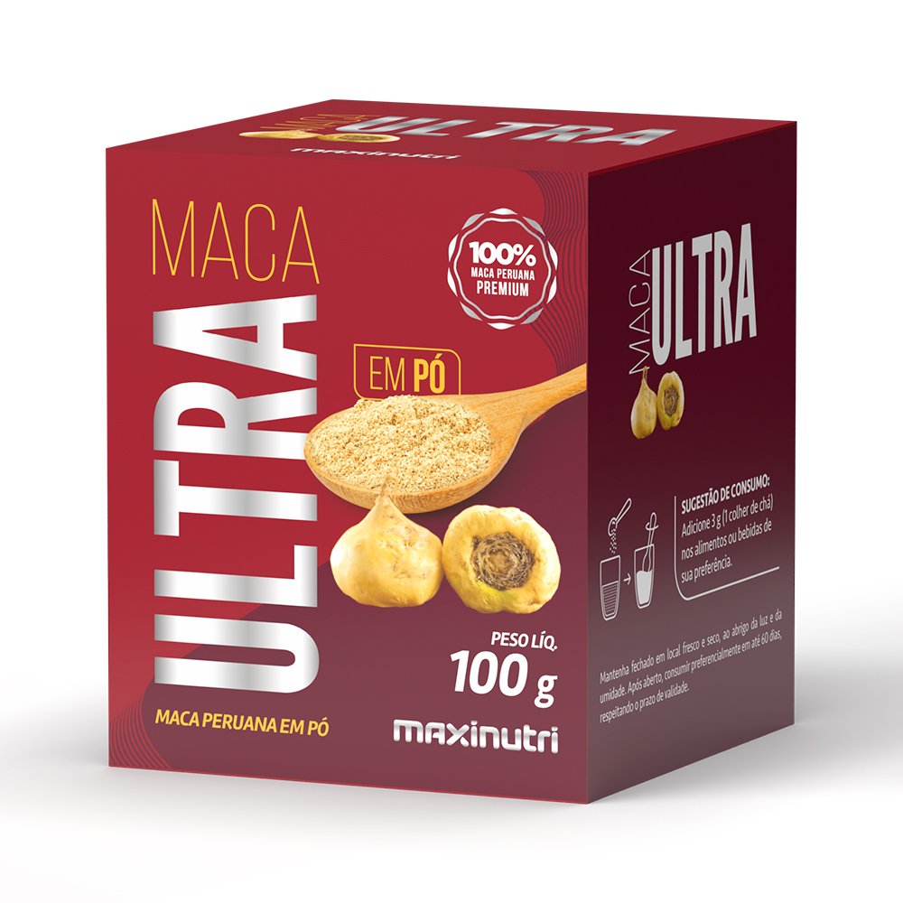 Maca Peruana Ultra Maxinutri 100% Maca Peruana Lata 100g