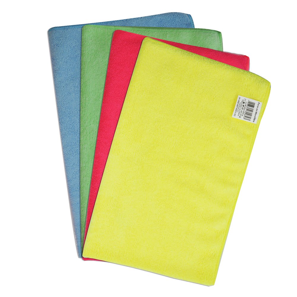 Pano De Microfibra Azul 30X30 Bralimpia.