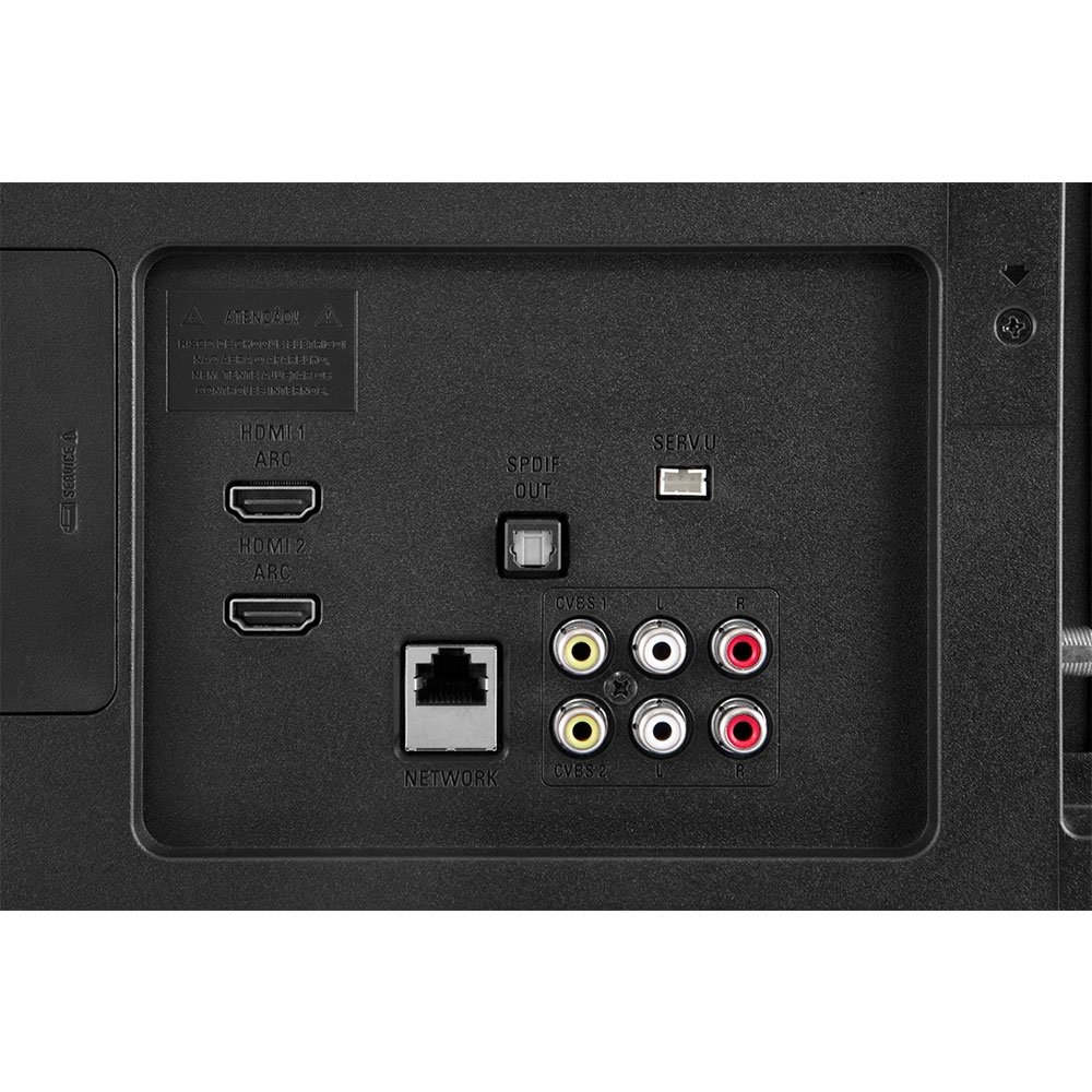 Smart TV LED 32" AOC LE32S5760 HD com Wi-Fi 2 USB 3 HDMI TV Digital Controle c/ botão Netflix