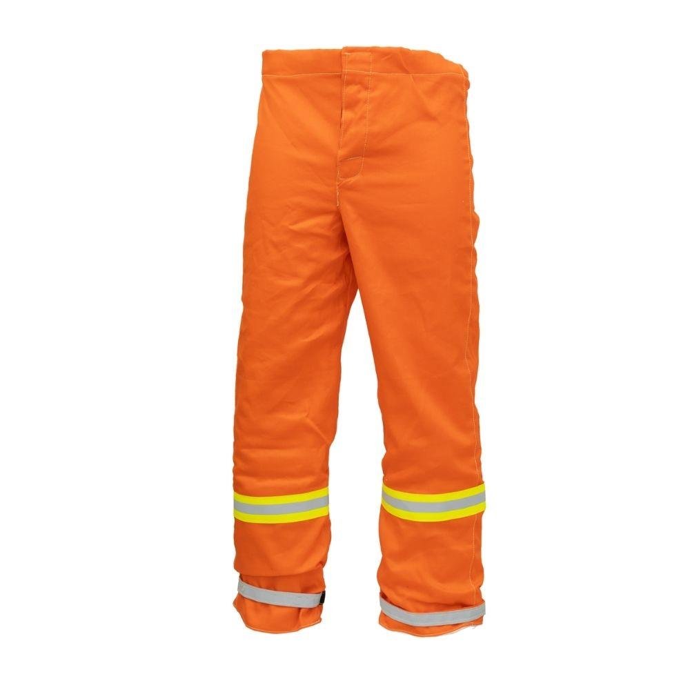 Calça Anti Chamas Para Combate A Incêndio Florestal - Com Faixa Refletiva - Ca39534 - Reptec - Tamanho G
