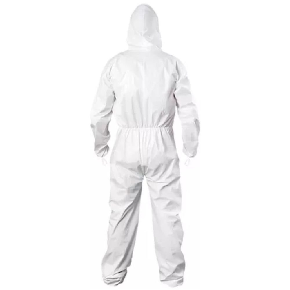 Macacão de Proteção para Pintura Químico Impermeável com Capuz Imbat - Tam G