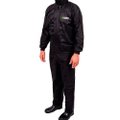 Conjunto Motociclista Vertice - Nylon Impermeavel Preto - Tamanho GG