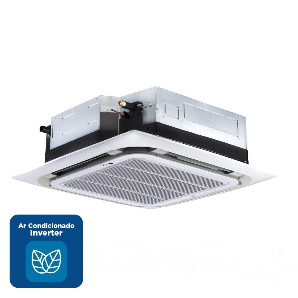 Ar Condicionado Split Cassete 4 Vias Inverter TCL 55000 BTU/h Frio Monofásico TAC 55 CSA/CT-INV ¿ 220 Volts