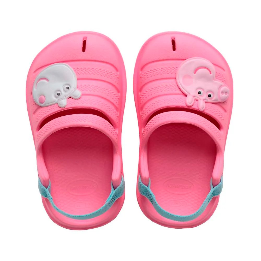 Havaianas Baby Clog Peppa Pig 1749 Pink Lemonade 17-26 Com 12 Pares
