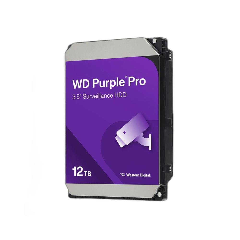 HD Interno 12TB Western Digital Purple PRO Sata III 512MB - WD122PURP