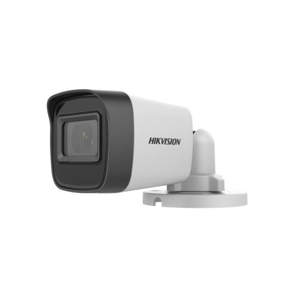 Câmera Bullet Hikvision Ds-2Ce16d0t-Exipf, 2Mp, Full Hd, Infravermelho 20M, Lente 2.8Mm Ou 3.6Mm, Ip67,12V, Branco