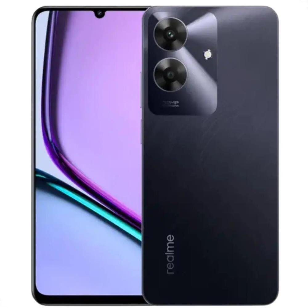 Smartphone Realme Note 60 Dual Sim 256 Gb 4Gb Ram Preto