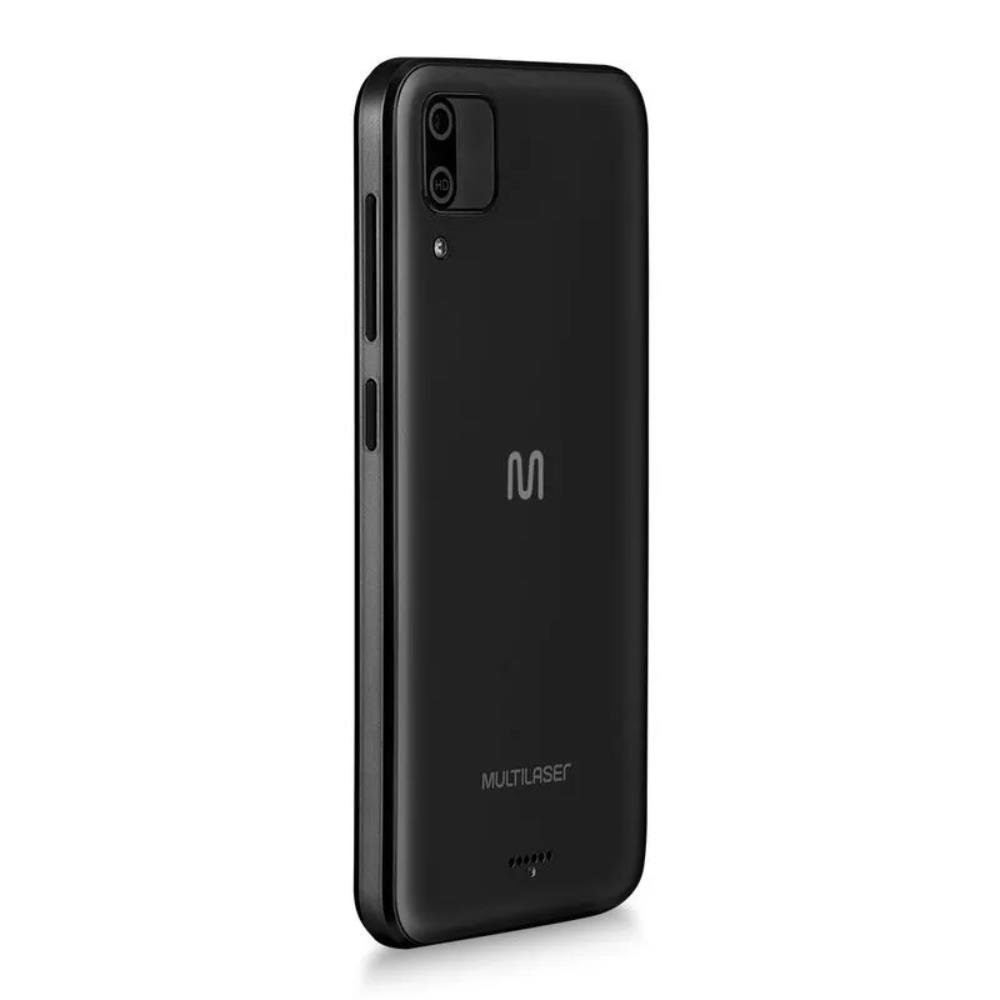 Smartphone Multi E 2 3g 64GB, Wi-fi, Tela 5 Polegadas, Dual Chip, 1GB RAM, Android 11 (go Edition) Quad Core, Preto - P9219