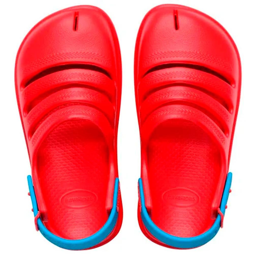 Havaianas Kids Clog 3936 Vermelho Rubi Turquesa 25/26 Com 12 Pares