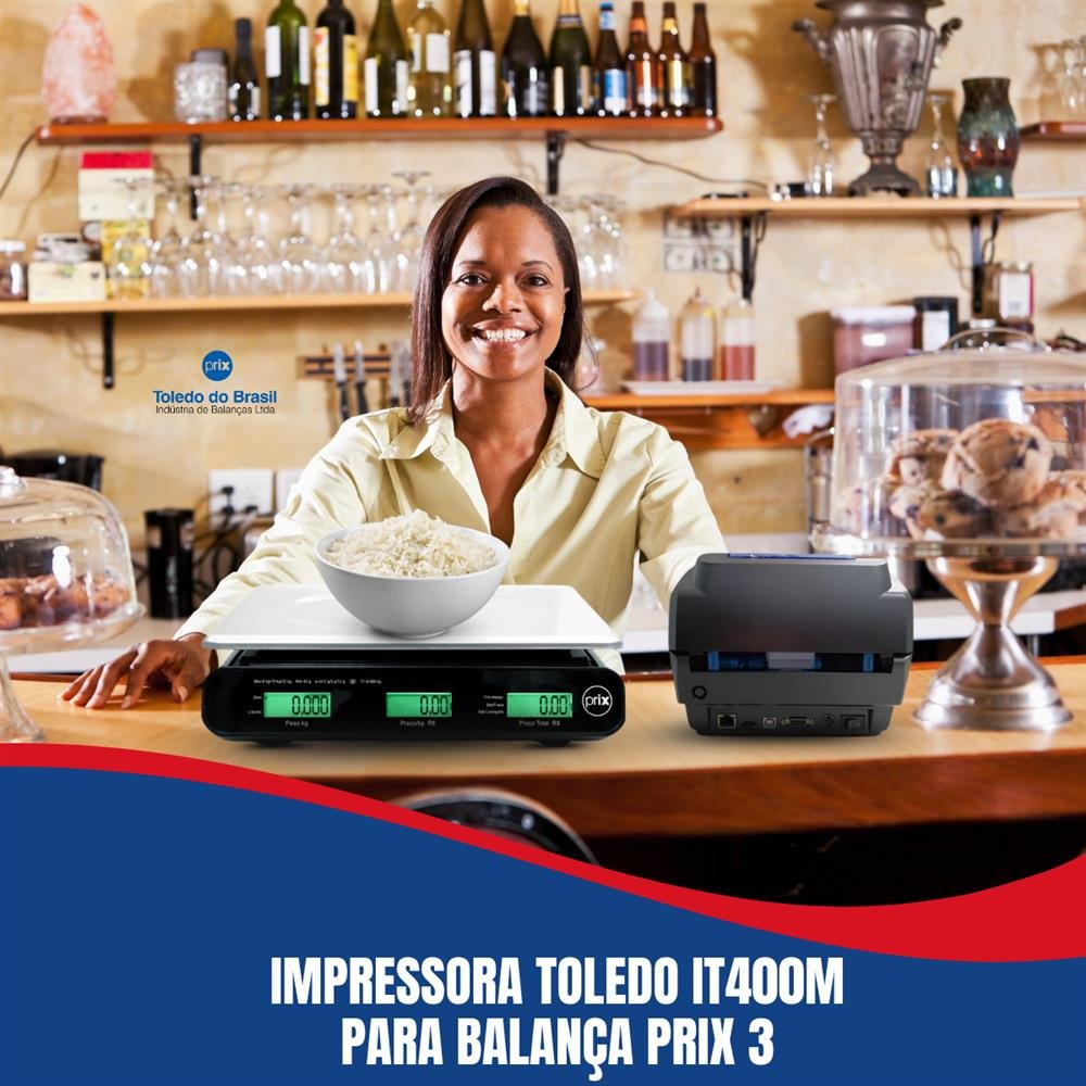 Impressora Termica Toledo Prix It400m